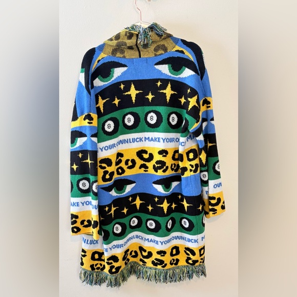 Dressed in Lala make your own luck blanket fringe cardigan - Picture 7 of 9